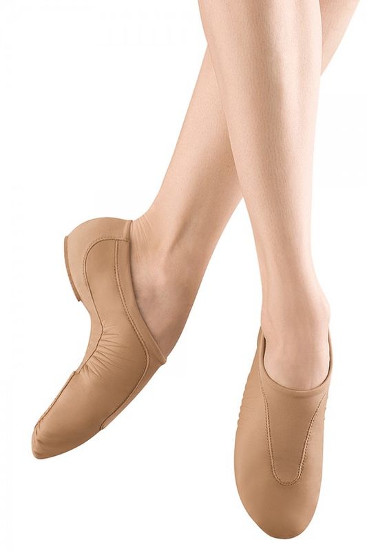 Tan Pulse Competition Leather Jazz Shoes
