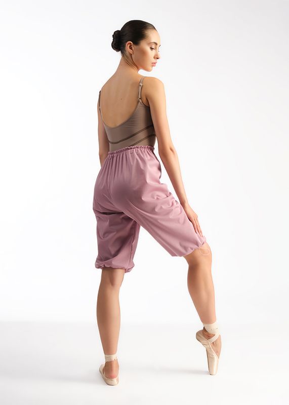 Dusty pink Blossom Short pants with sauna effect